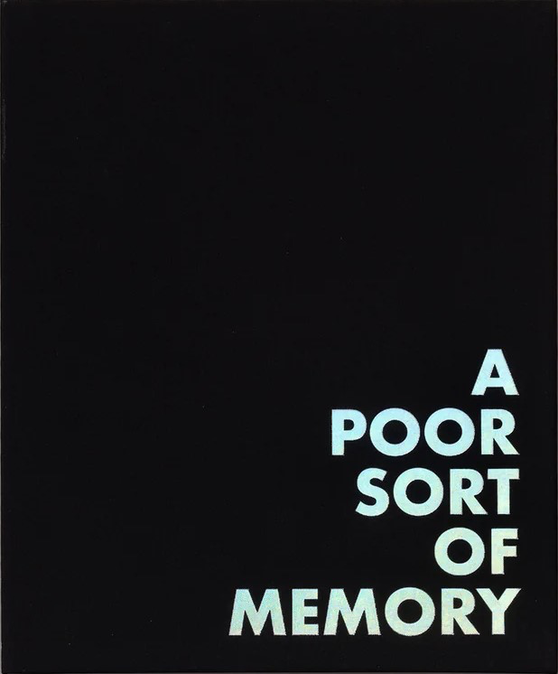 A Poor Sort of Memory